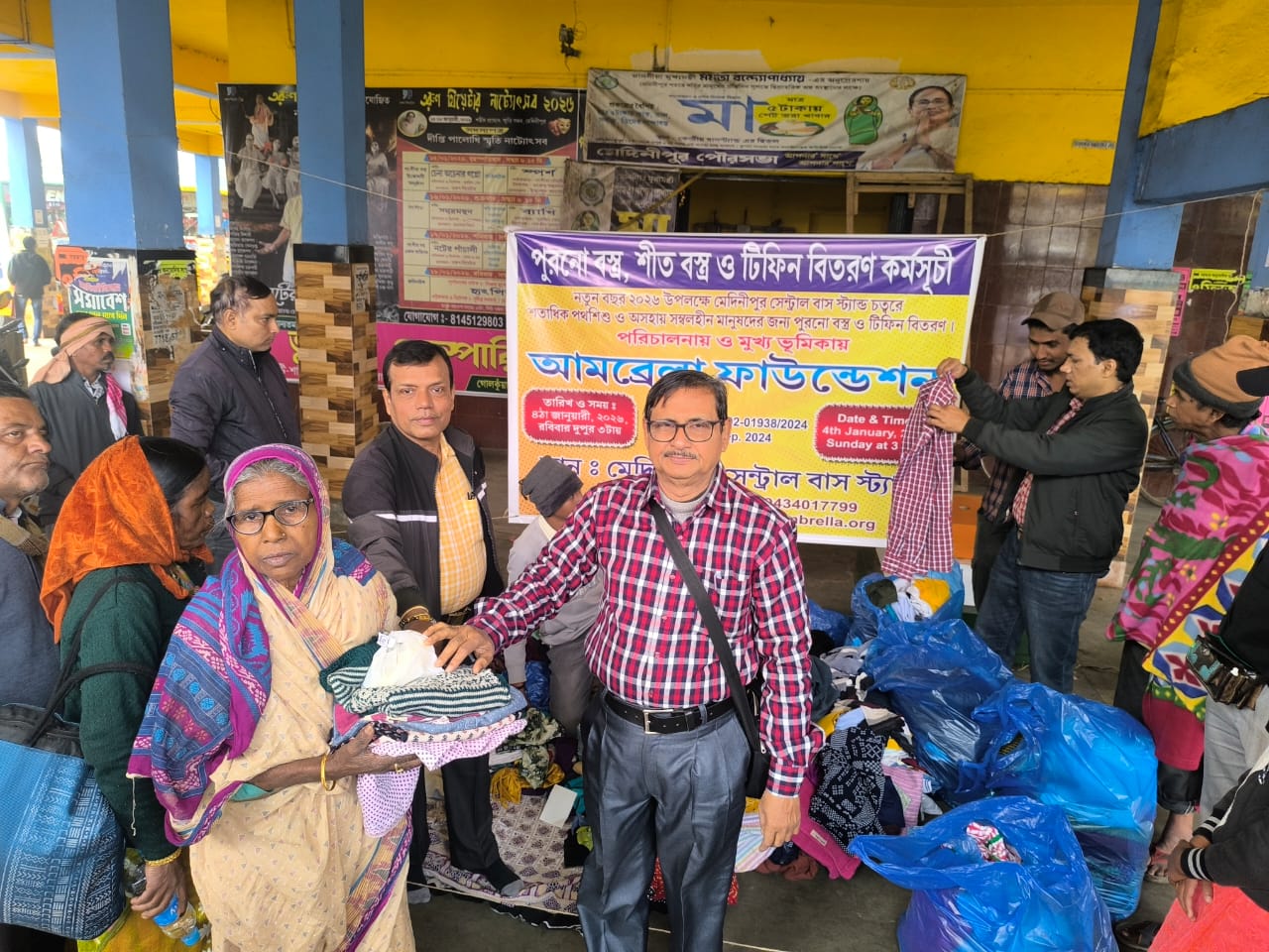 blood donation camp-umbrella foundation